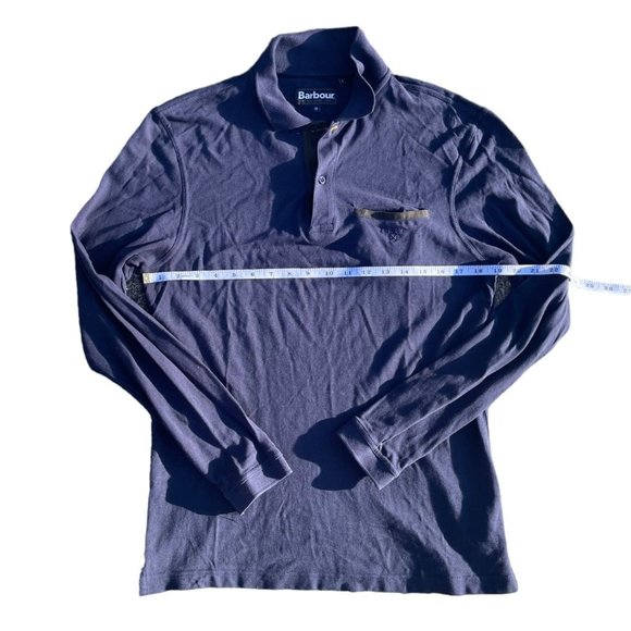 Barbour Mens Long Sleeve Polo - Picture 6 of 7